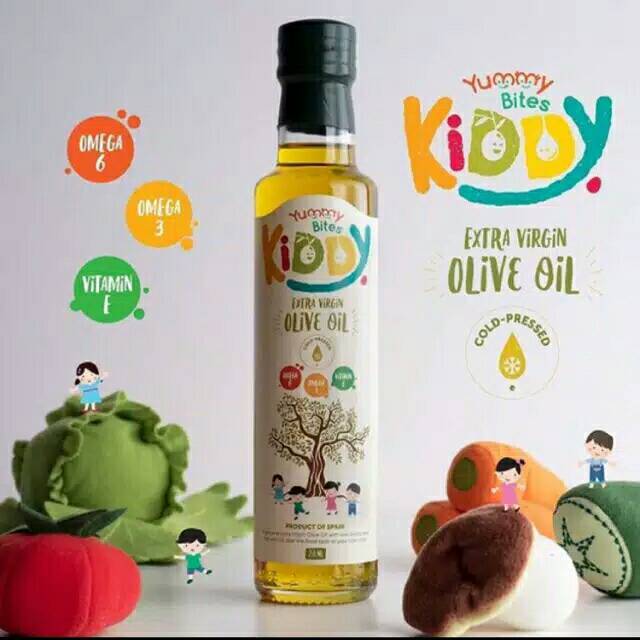 

Yummy Bites Kiddy Extra Virgin Olive Oil EVOO 250ml/ Minyak Zaitun Bayi dan Anak
