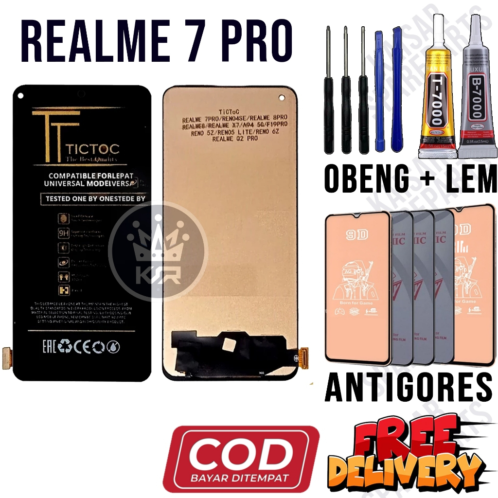 Lcd REALME 7 PRO Touchscreen original OEM Quality Lcd Touchscreen Fullset