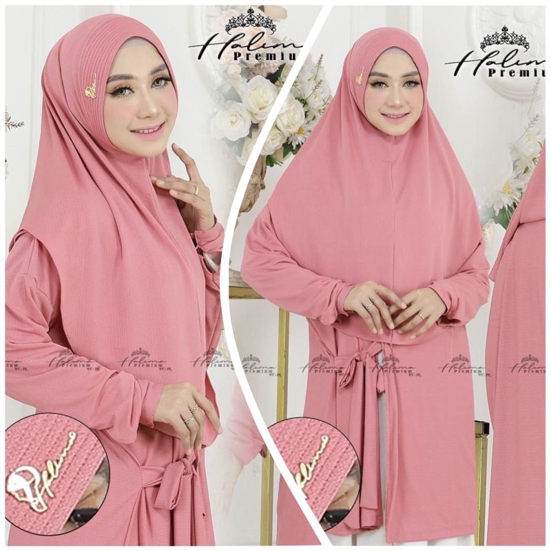 HALIMA _ HIJAB INSTAN CARDIGAN AFISAH