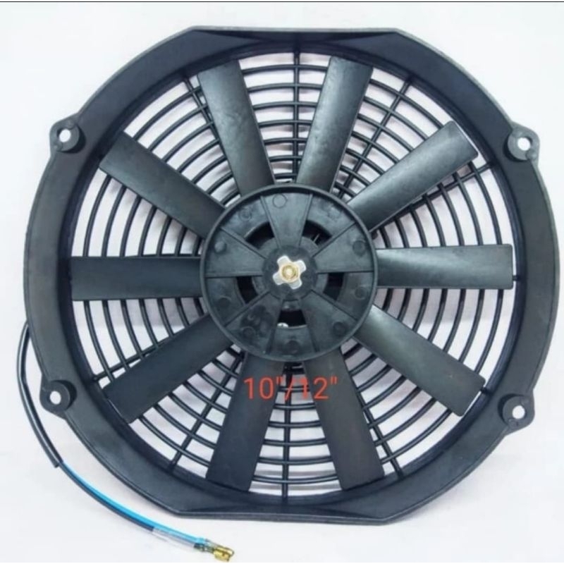 Kipas Extra Fan AC 12" 12 inch 12V Universal Merk NIS Asli Original  Extra Fan AC Kondensor AC Mobil