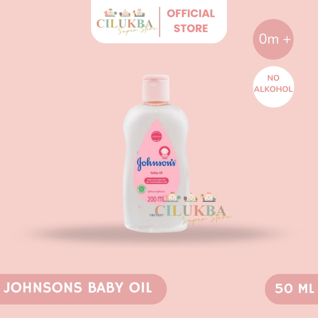 JOHNSONS BABY OIL | OIL NATURAL | MINYAK PERAWATAN BAYI | MINYAK PIJAT BAYI | MINYAK