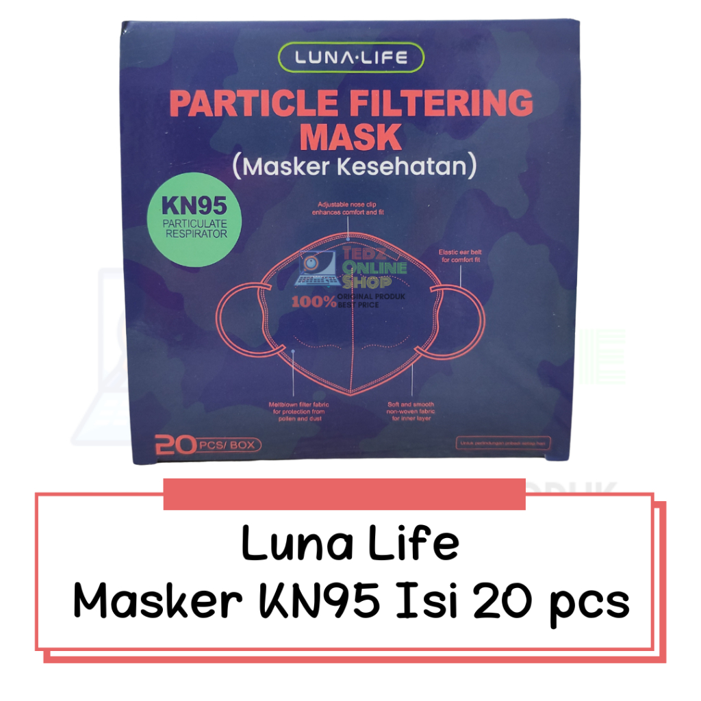 Luna Life Masker KN95 Isi 20