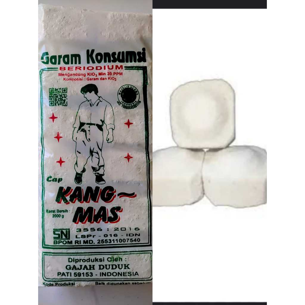 

garam dapur KANGMAS harga ECERAN 1pcs