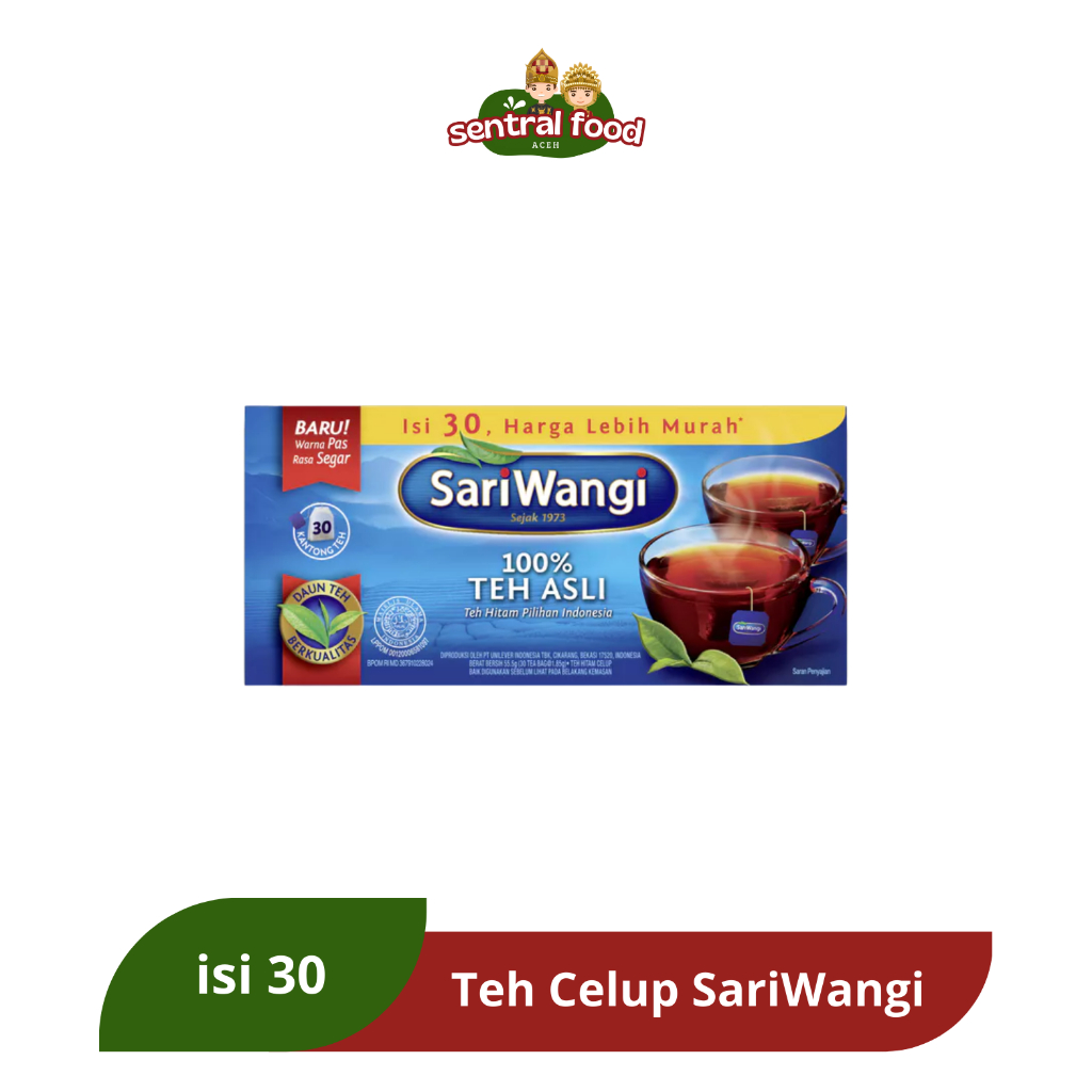 

SariWangi Teh Asli Celup Isi 30 Kantong