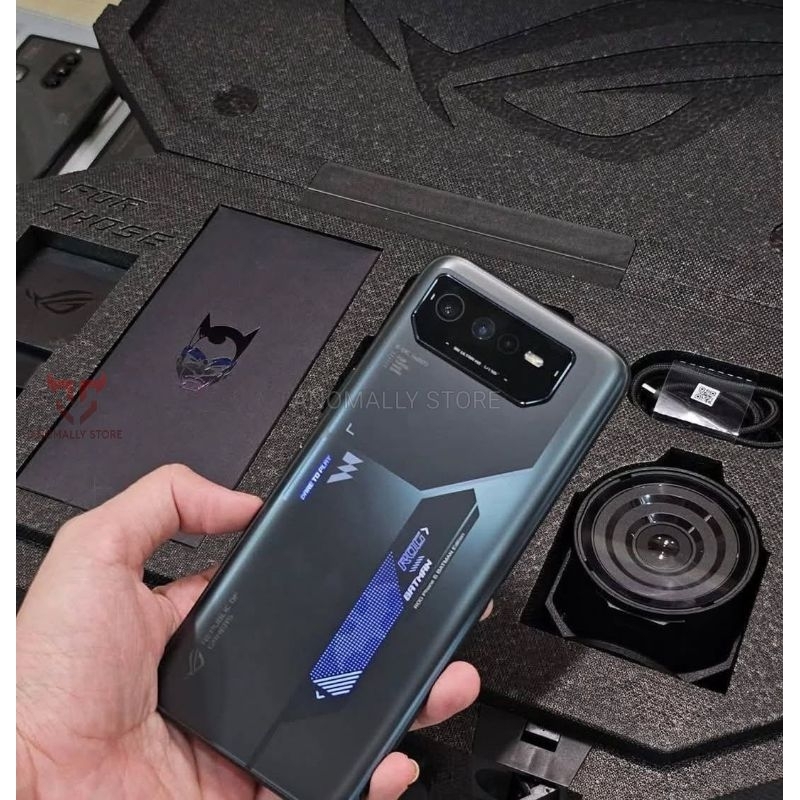 ASUS ROG PHONE 6 BATMAN EDITION Snapdragon 8+ Gen 1 Ram 12/256GB Fullset