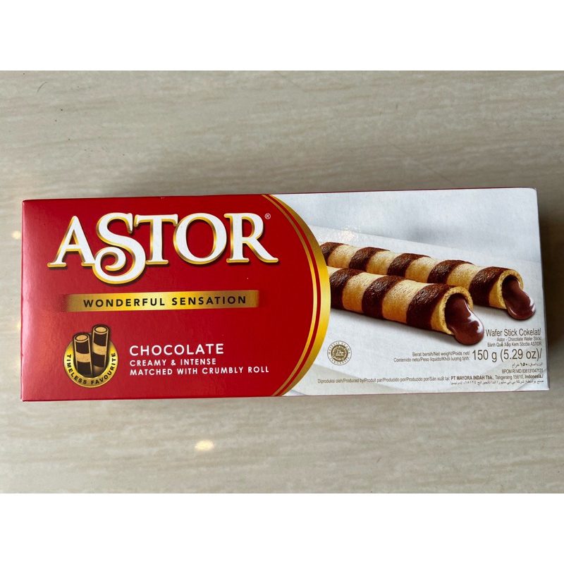 

Astor Wonderful Sensation Chocolate 150gr