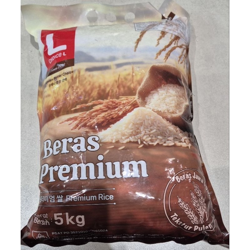 

Beras Premium L CHOICE L Premium Rice 5 Kg - LM.