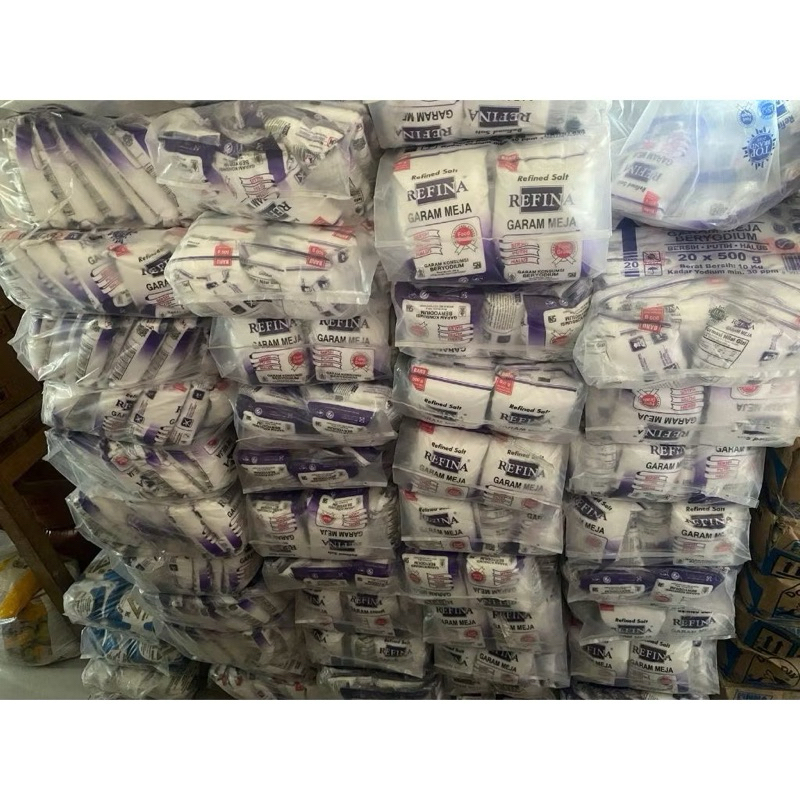 

Garam Refina 500gr 1 Bal isi 20bks