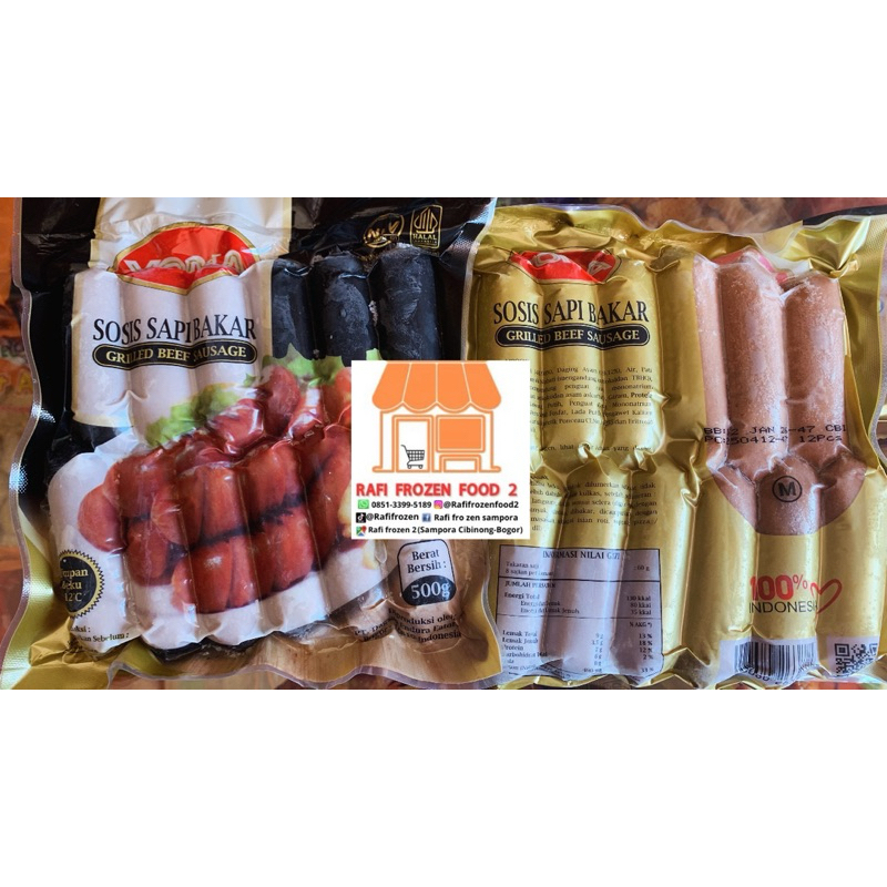

yona sosis sapi bakar 500gr
