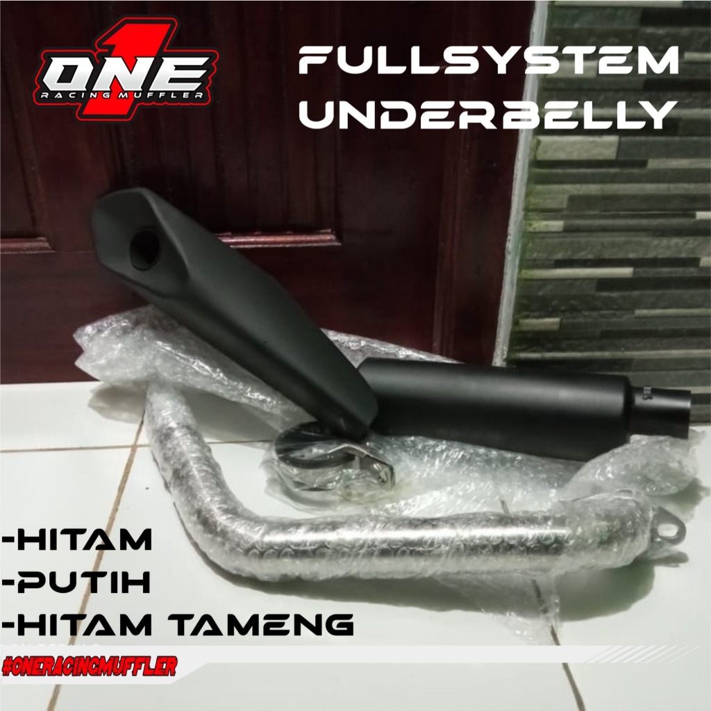 Knalpot Underbelly Suara Adem Xabre, Vixion, Byson, R15, Xsr155