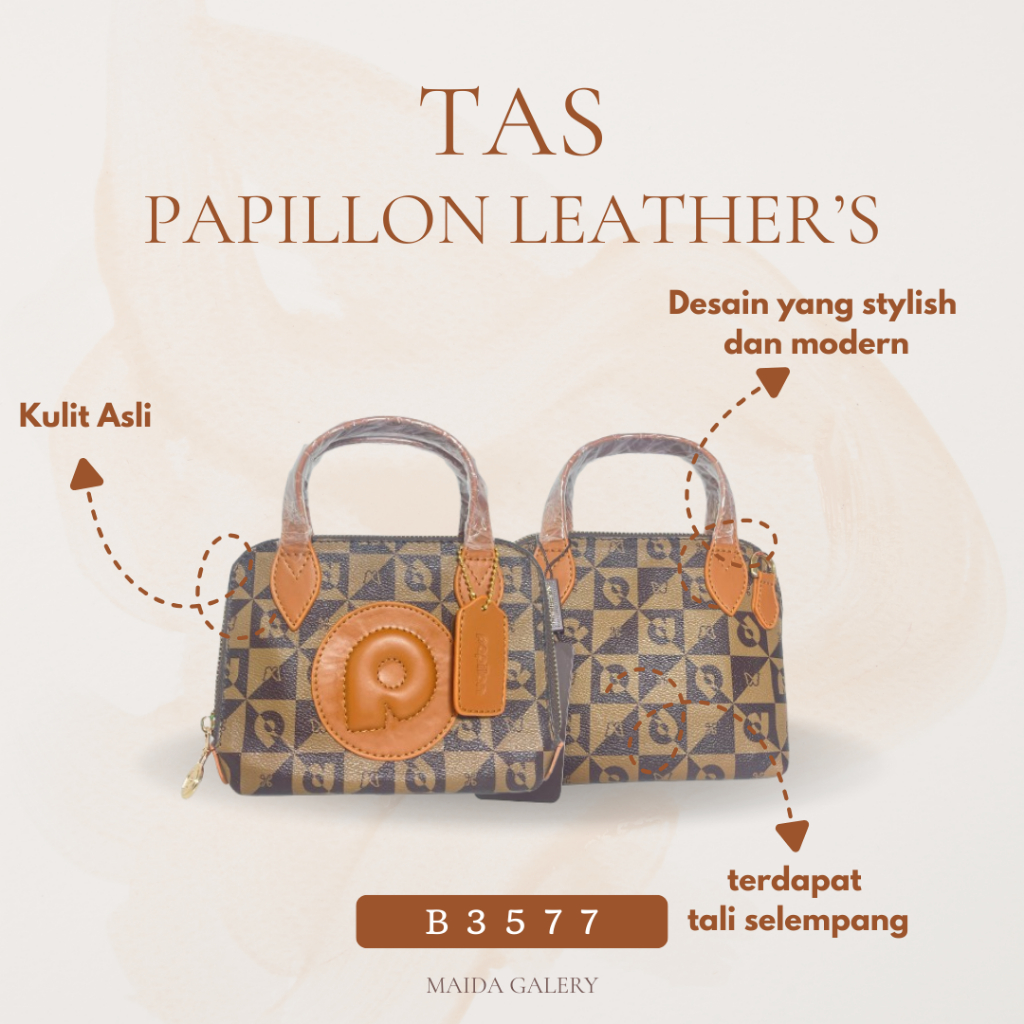 Tas Papillon Leather's B3577