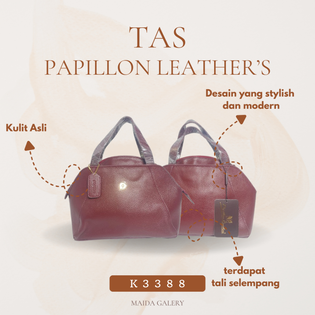 Tas papillon Leather's K3388