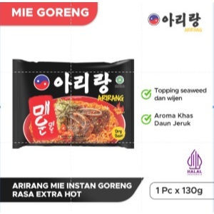 

Arirang Mie Instan Goreng Rasa Extra Hot 130g (AR58)