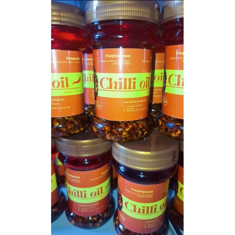 

CHILI OIL KEMASAN BOTOL 150ML