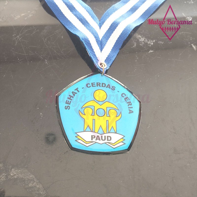 Medali Wisuda Paud Medali Logo Paud - Mulyo Bersama
