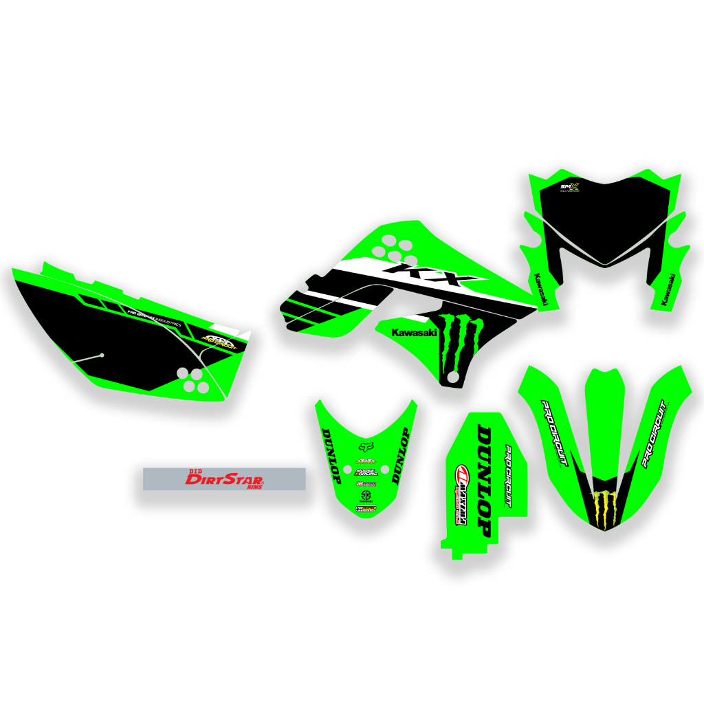 Decals KLX 150 Dtracker Lama Full Body