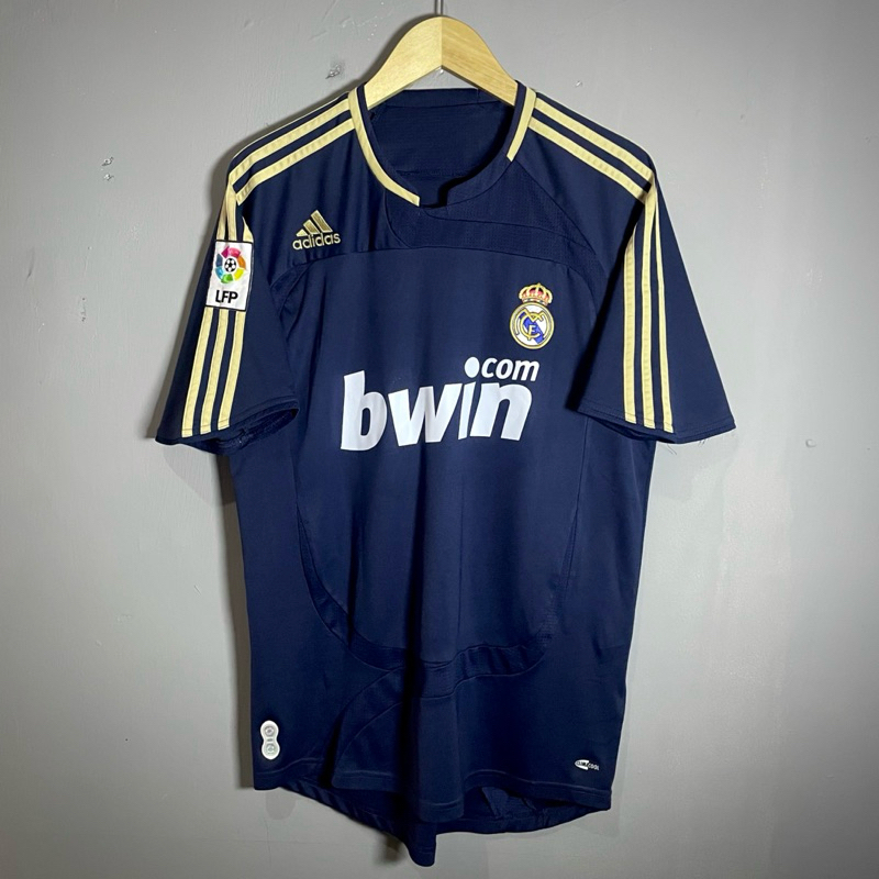 Jersey Original Real Madrid Away 2007/2008 Robinho - M