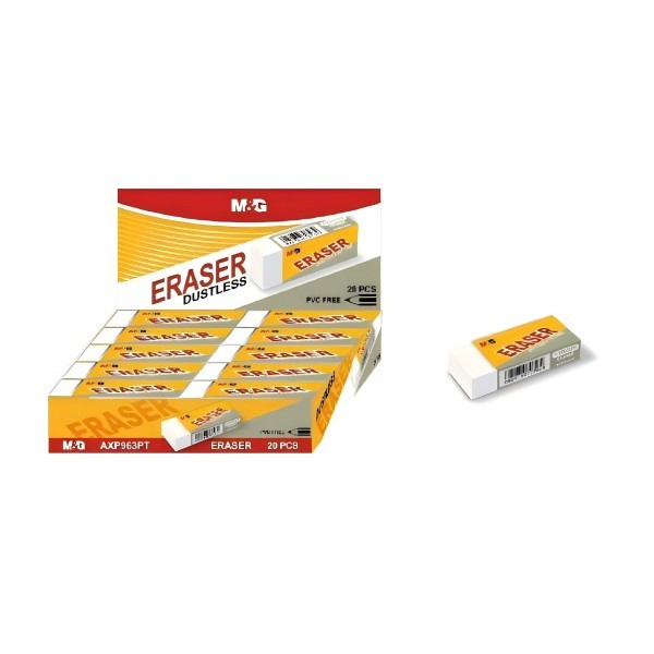 

M&G LARGE ERASER AXP963PT - 10036130
