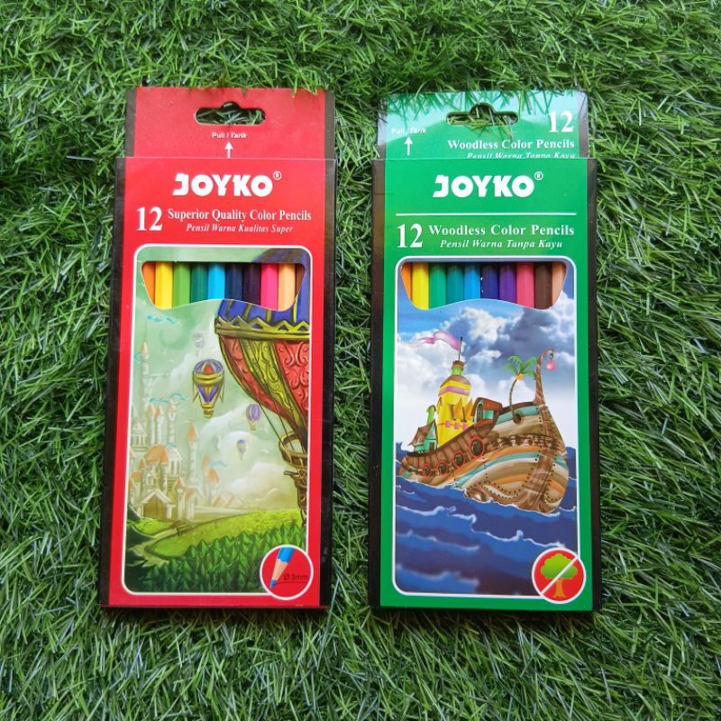 

Joyko Pensil Warna isi 12 Pensil Gambar Panjang Promo