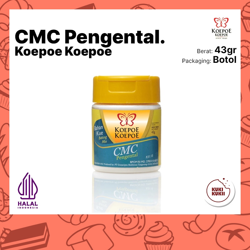 

CMC Pengental Koepoe Kupu 43gr | CMC Pengental Koepoe Kupu 43 gram
