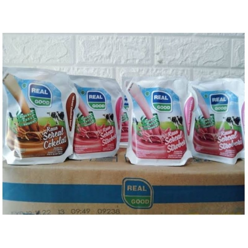 

PROMO MURAH [ SUSU REAL GOOD Bantal Pouch 125ml - 1 Dus 40pcs ]
