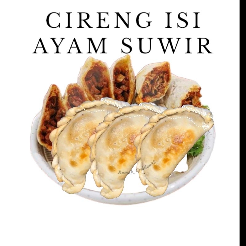 

Cireng Jumbo Isi Ayam Suwir Pedas — ,Gurih, Pedas ! | Frozen Snack Praktis”