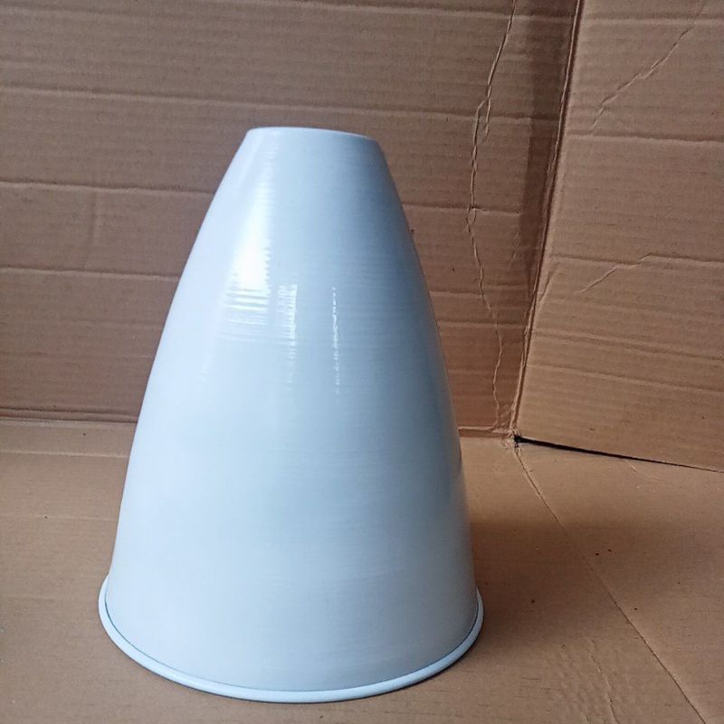 kap lampu gantung aluminium