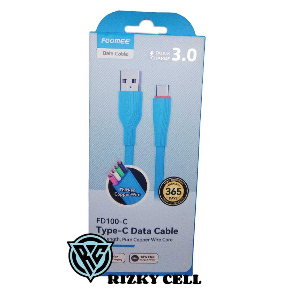 KABEL DATA TYPE-C FD100-C FOOMEE