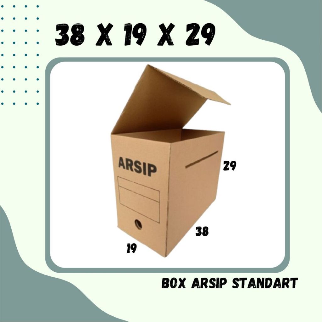 

Box Arsip Print Standart 38x19x29 Coklat Kardus Arsip Packing/polos/Arsip/File/filebox/arsipbox/ box Dokumen