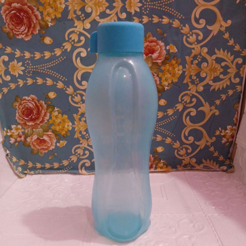 BOTOL ECO 1 LITER BIRU ULIR TUPPERWARE PL