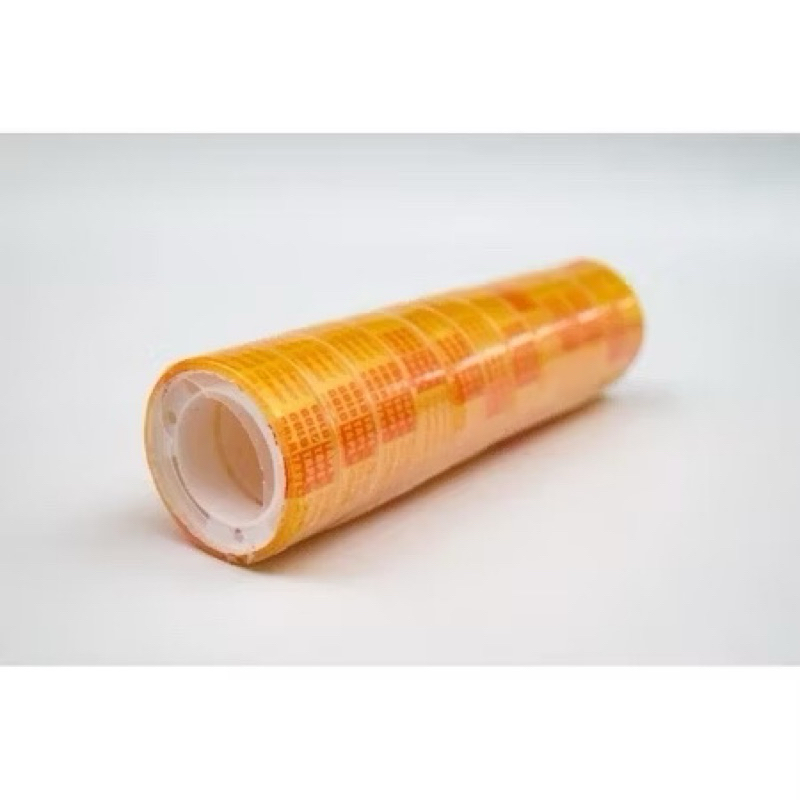 

AK (ISI 12 PCS) ISolasi Kado 12mm 3 Yard STATIONERY TAPE - Plester Bening Solatip Kecil Murah