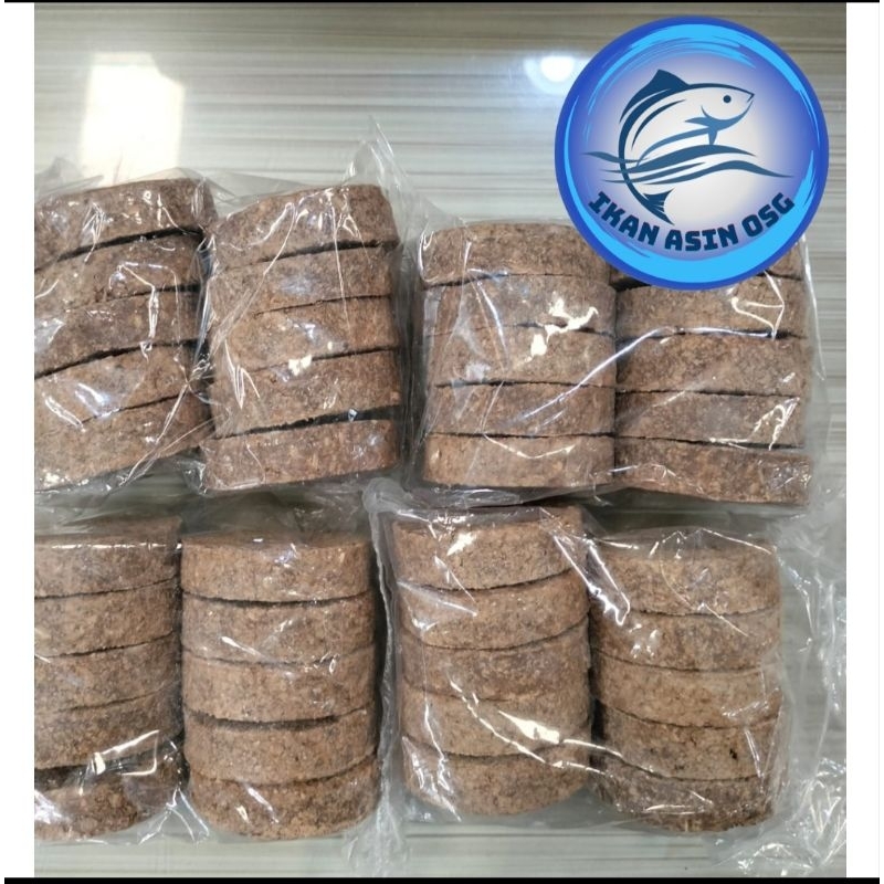 

Ikan Asin Terasi/Belacan Asli Bagansiapiapi Rokan Hilir Isi 10 keping/bungkus