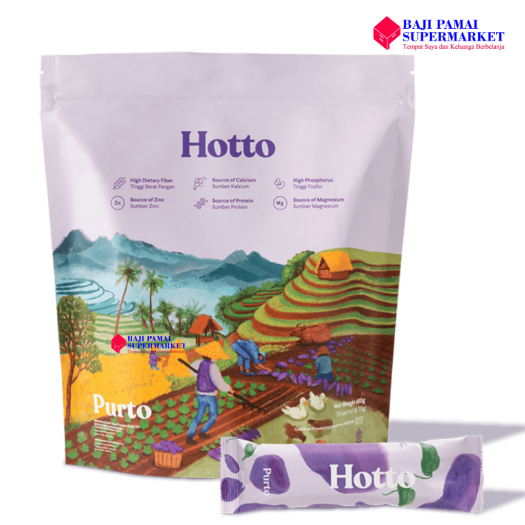 

Hotto Purto 480gr isi 16 sachet