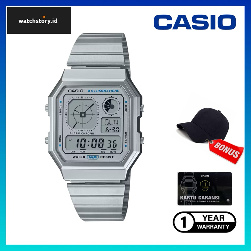 Jam Tangan Digital Casio Vintage A130WE-7ADF
