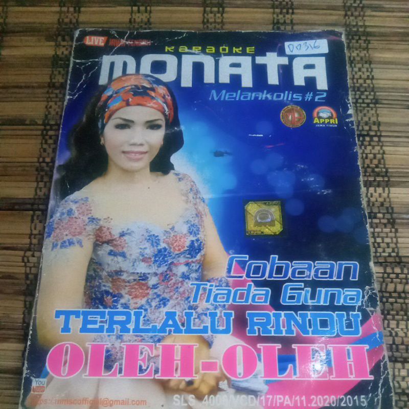 VCD OM. MONATA Live MELANKOLISNYA DD0316