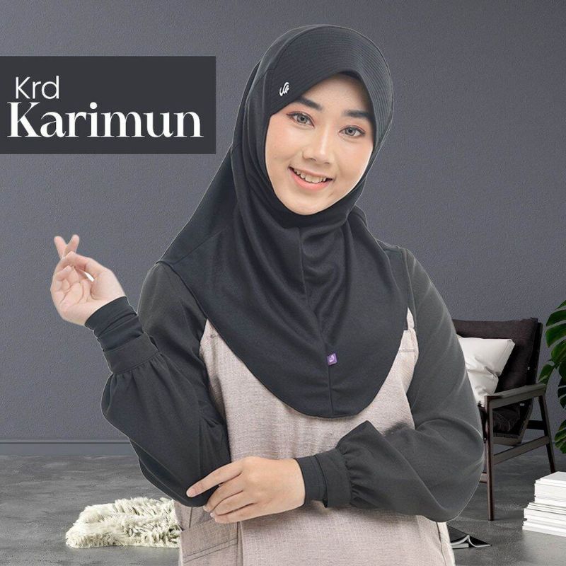 Kerudung Rabbani Karimun untuk anak SD atau Hijab sport
