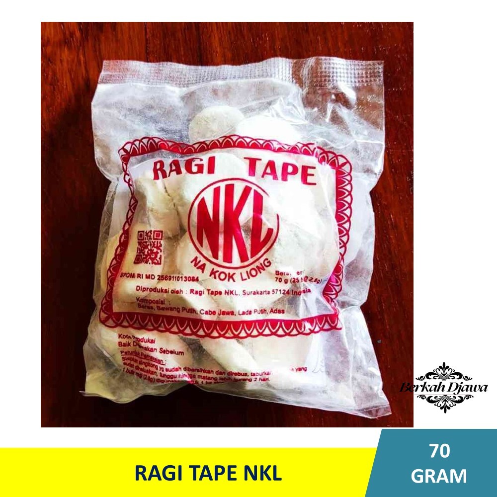 

RAGI TAPE NKL 70 GR / RAGI NKL /RAGI NA KOK LIONG / FERMENTASI TAPE SINGKONG PAKAN SEMUT JEPANG
