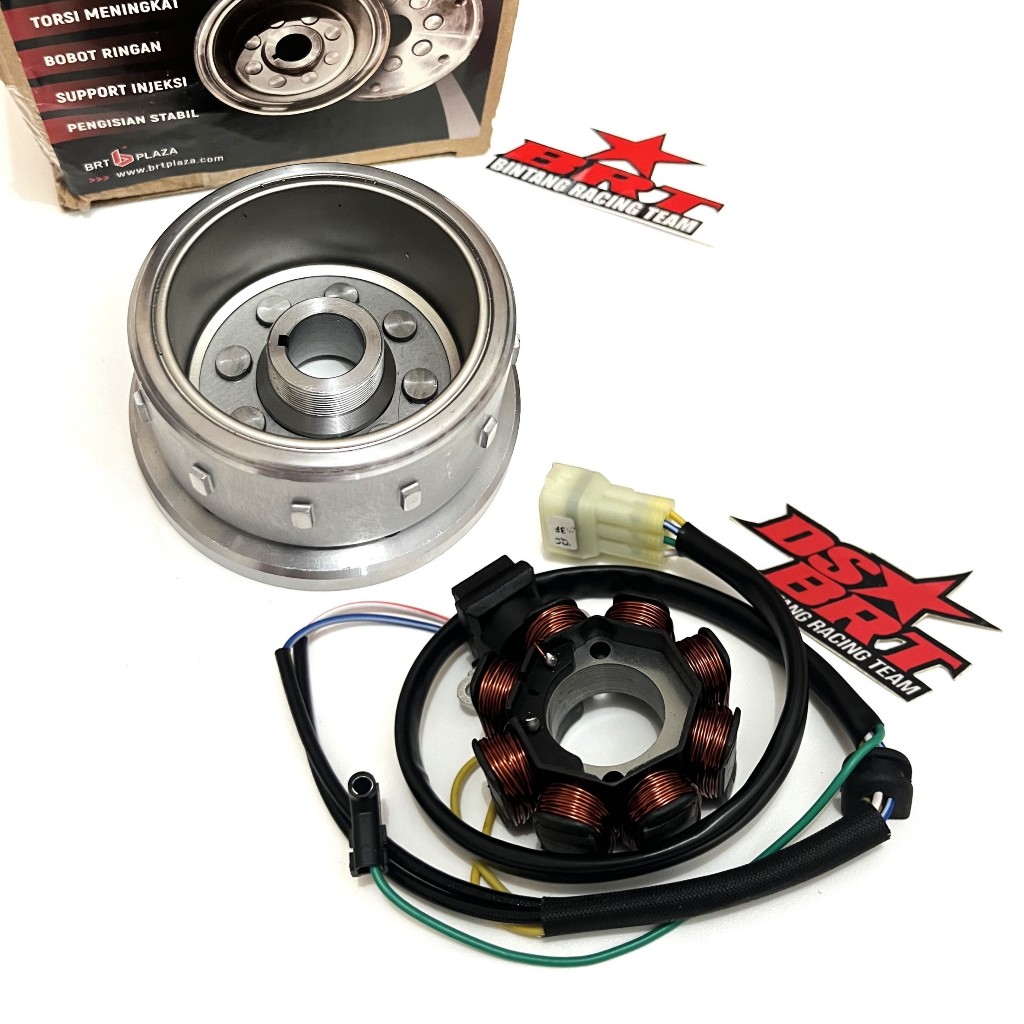 SPUL SPULL & MAGNET MAGNIT Racing UNIVERSAL BRT Mentah 80mm JUPITER Z MX KLX MIO VEGA SATRIA FU