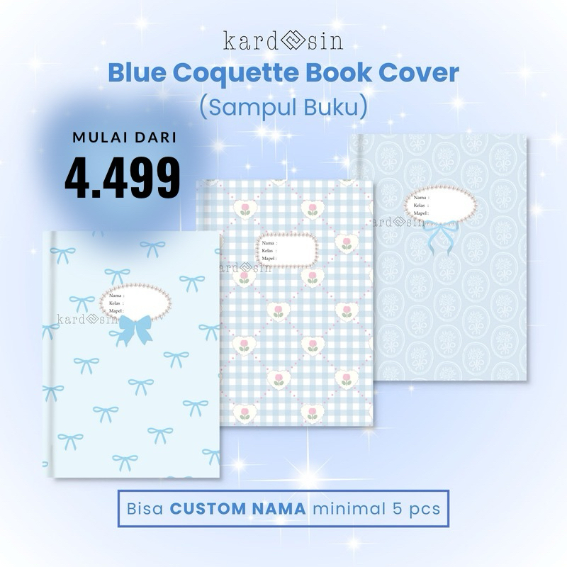 

BLUE COQUETTE SAMPUL BUKU AESTHETIC ESTETIK KOKET PITA LOVE BUNGA RIBBONS SIDU BIGBOSS CAMPUS BOXY PREMIUM QUALITY PINTEREST PASTEL VINTAGE FLOWER FLORAL TIKTOK KERTAS BOOK COVER BUKU TULIS NAMA MAPEL KELAS MATA PELAJARAN PERLENGKAPAN SEKOLAH STATIONARY