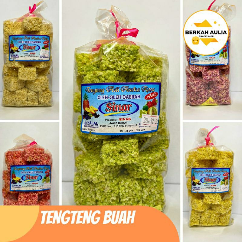 

Tengteng Buah - Tengteng Klasik - Camilan Manis dan Renyah Khas Nusantara!