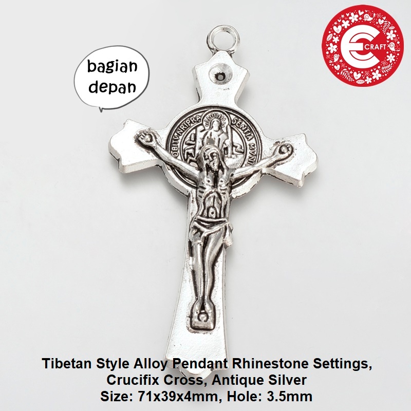 LIONTIN SALIB BENEDIKTUS UNTUK BAHAN ROSARIO