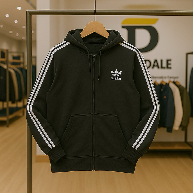 Jaket Sweater Hoodie Adidas Zipper Hoddie Suwiter Hodie Ziper Suiter Hodi Sweeter Casual Olahraga Sp
