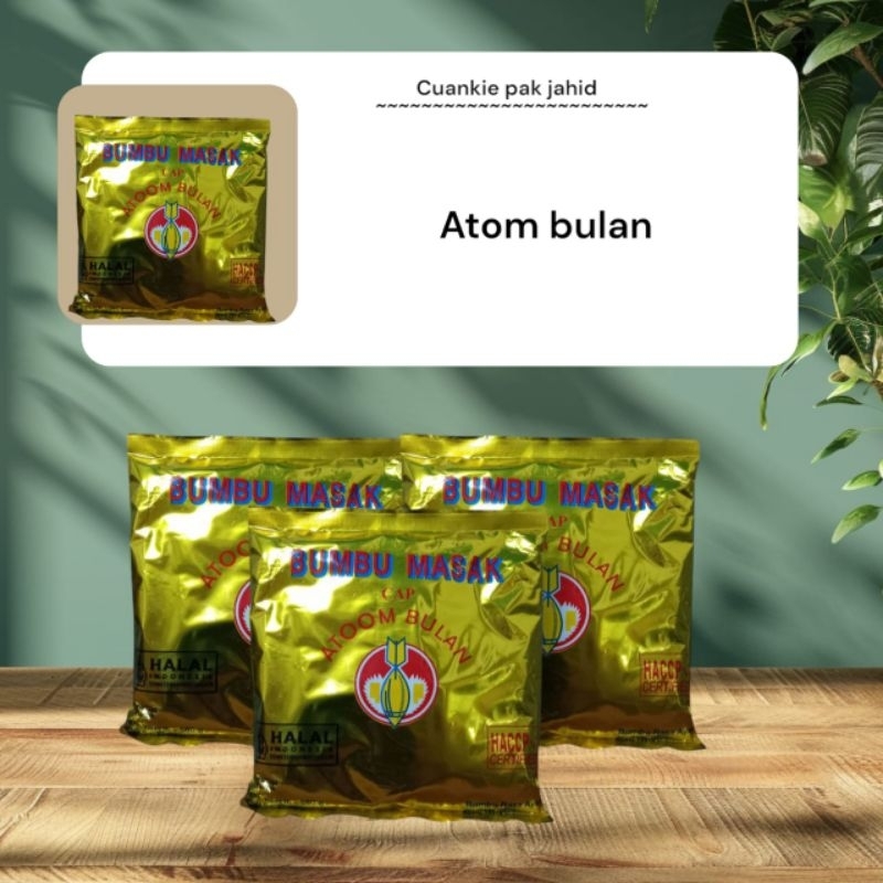 

Bumbu masak atom bulan 500gr free kardus dn bubble