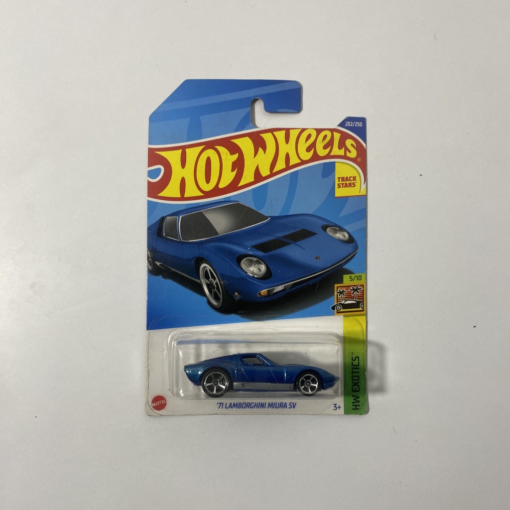 Hotwheels - 71 Lamborghini Miura SV - Biru