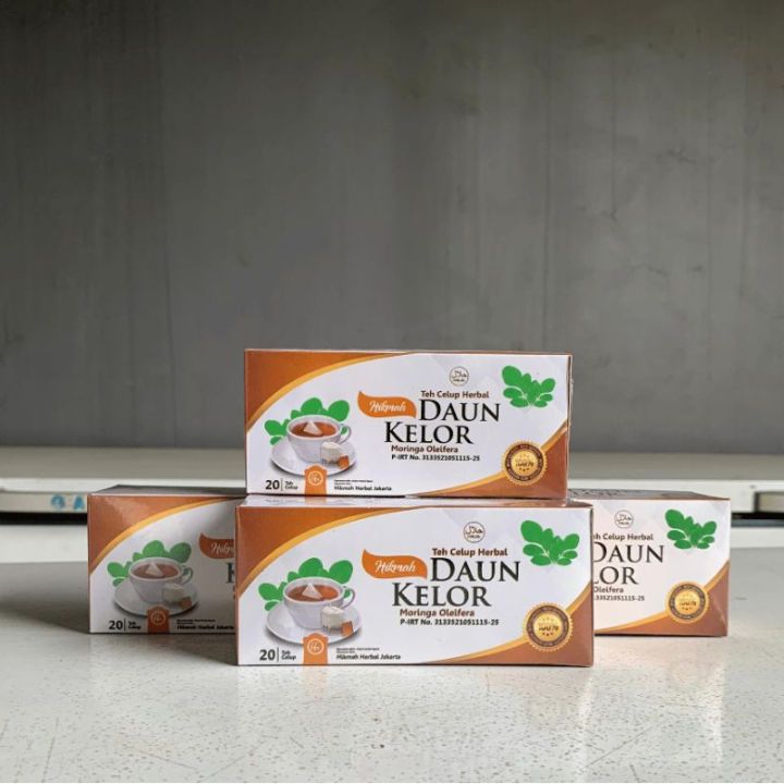

Teh Celup Herbal Daun Kelor Hikmah Moringa Oleifera 20 Tea Bag