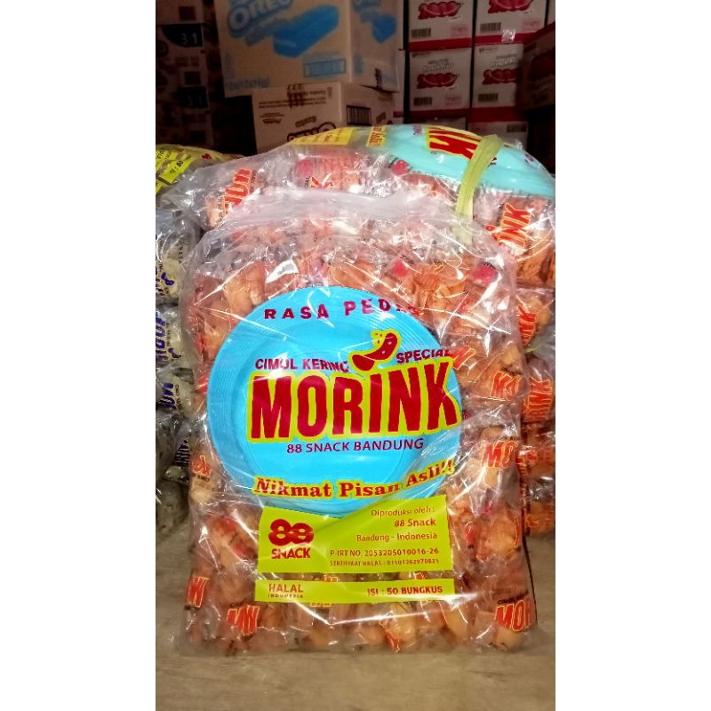 

moring cimol kering sachet 20gr - 1 pak isi 10 sachet