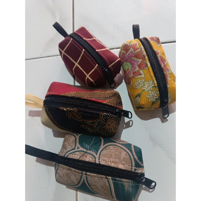 dompet souvenir batik koin mini
