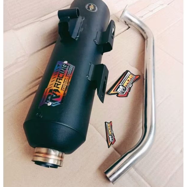 Knalpot MONCONG SHIJIRO Original RA-RACING SARTENG SARFUL Beat Scoopy Mio N-max Lexi Fino X-Ride Var