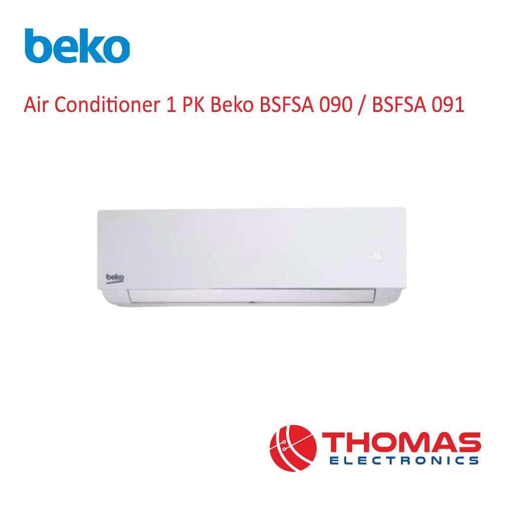 AC Split 1 PK Beko BSFSA091 Standar R32 Jet Cool Hemat Listrik