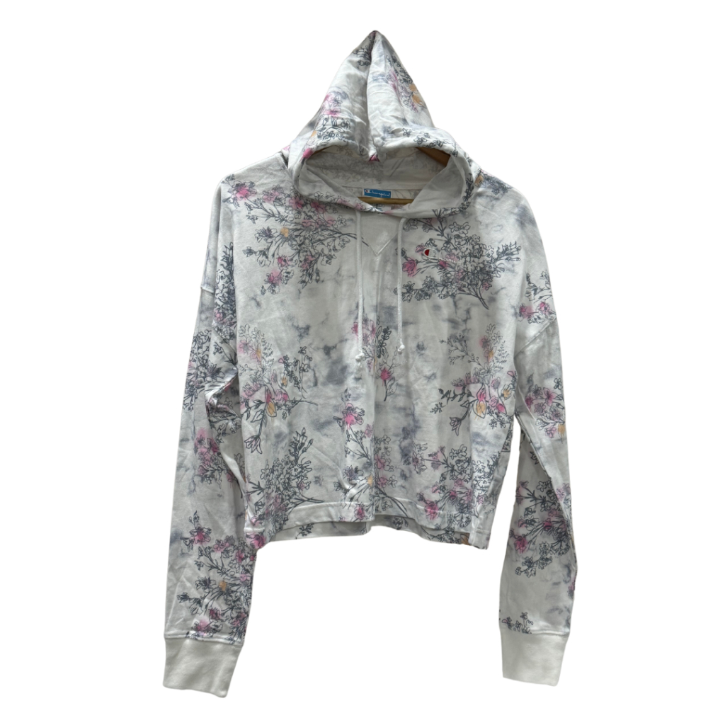 Crop Top Hoodie Wanita | Champion